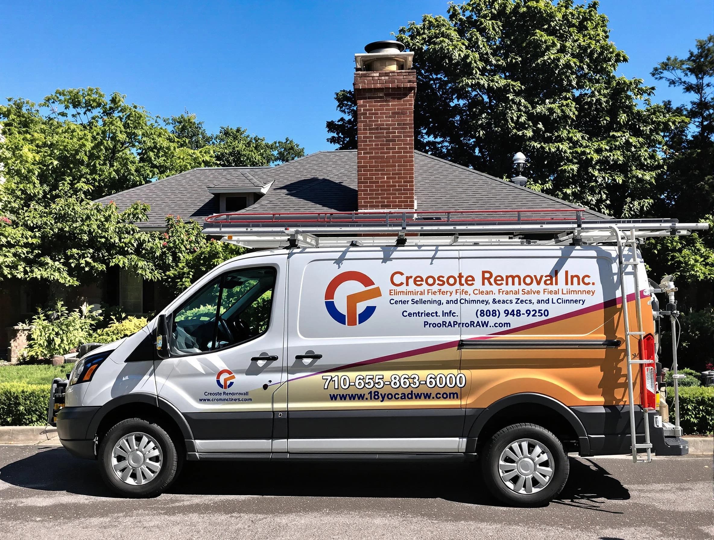 Passaic Chimney Sweep technician removing creosote safely in Passaic, NJ