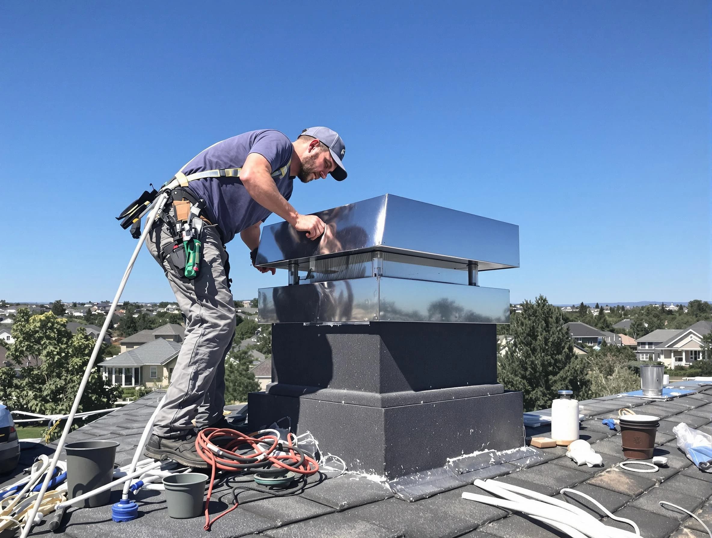 Chimney Cap Services service in Passaic, NJ
