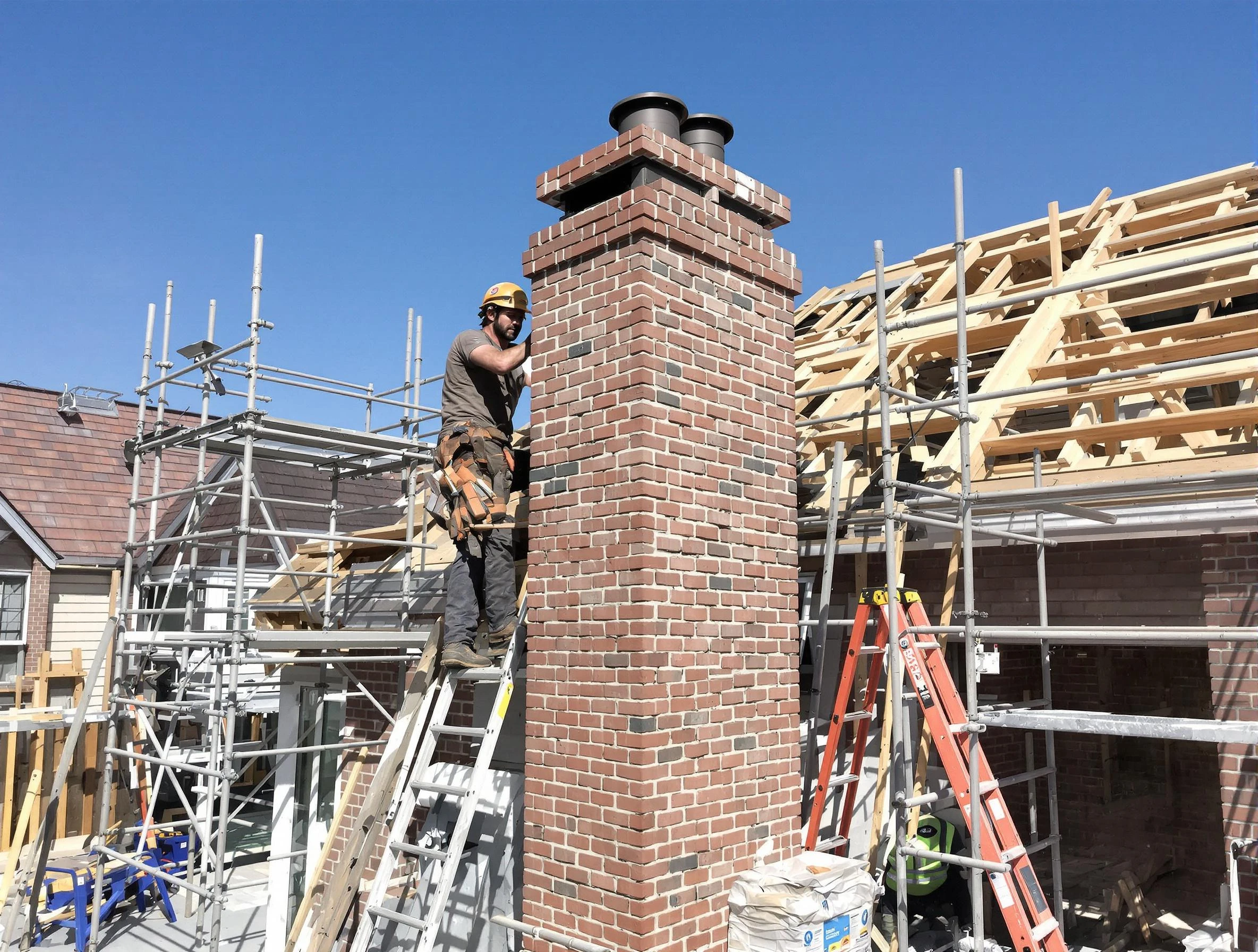 New chimney installation completed by Passaic Chimney Sweep in Passaic, NJ
